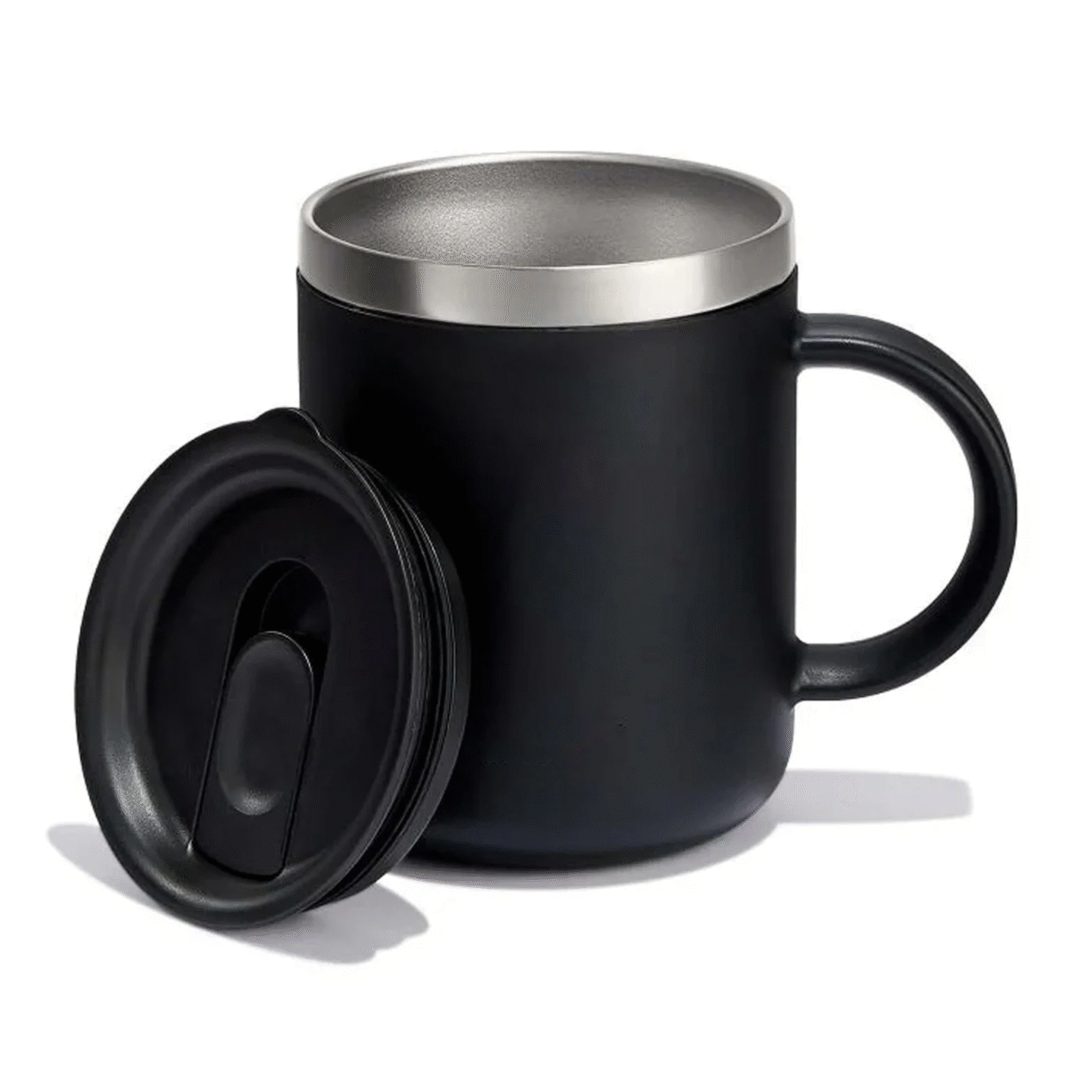12 oz Coffee Mug Black Color - Image 2