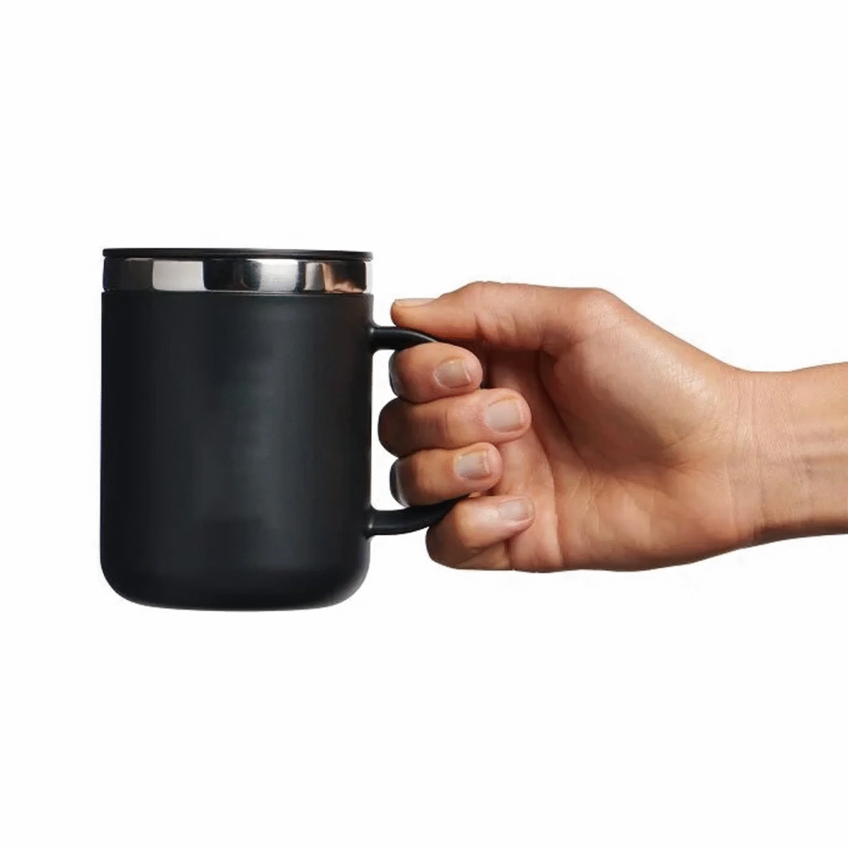 12 oz Coffee Mug Black Color - Image 3