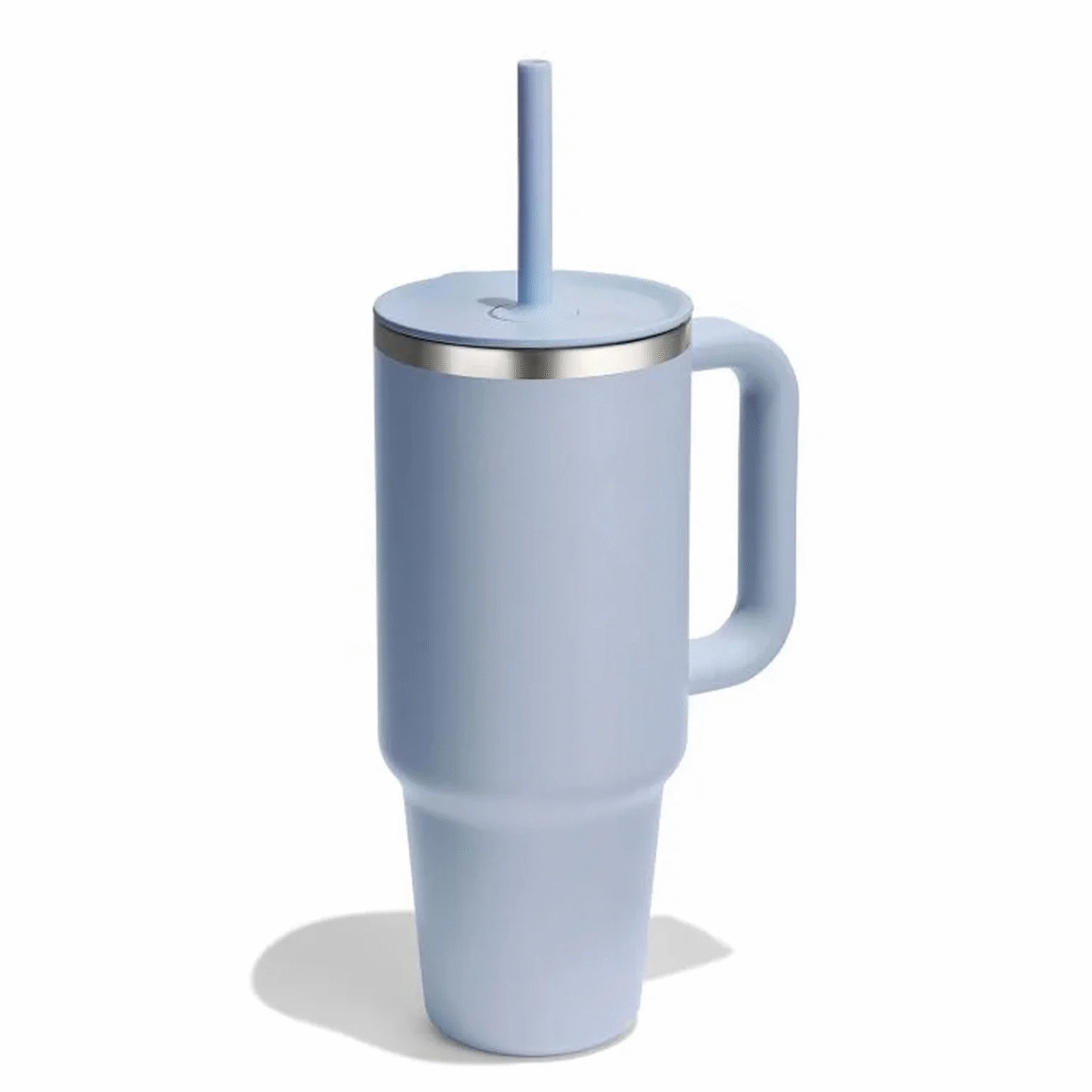 40 oz Travel Tumbler Blue color - Image 2