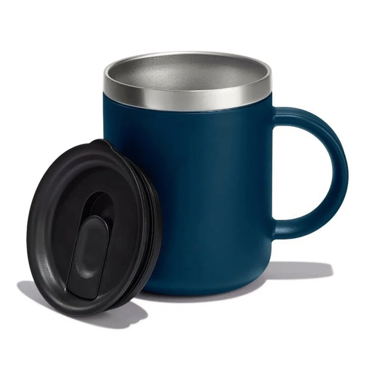 12 oz Coffee Mug Blue Color - Image 3